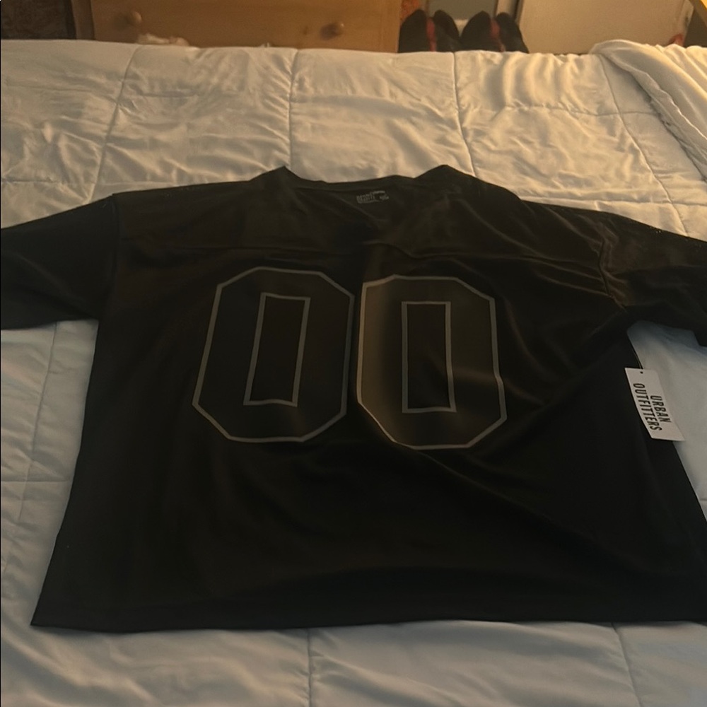 Urban Outfitters Black Perforated Top